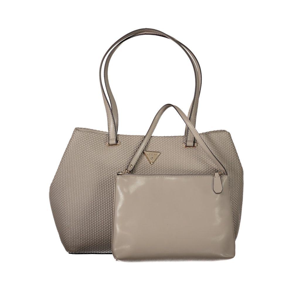 Guess Jeans Beige Polyurethane Women Handbag