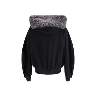 Dolce & Gabbana Black Cotton Sweatshirt