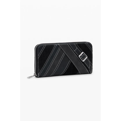 Desigual Black Polyethylene Wallet