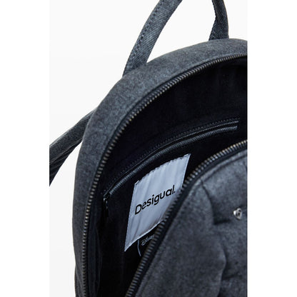 Desigual Gray Polyester Backpack