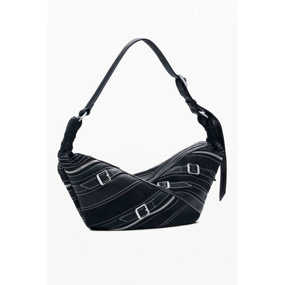 Desigual Black Polyethylene Handbag