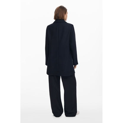 Desigual Black Cotton Jackets & Coat