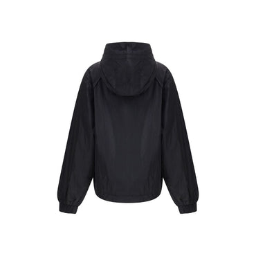 Ganni Black Nylon Shell Jacket