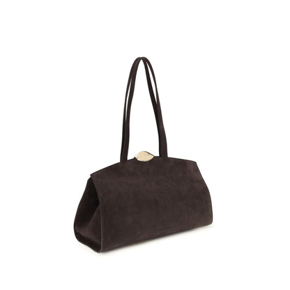 Benedetta Bruzziches Brown Calf Leather Bos Taurus Shoulder Bag
