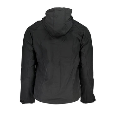 Gianmarco Venturi Black Polyester Men's Jacket
