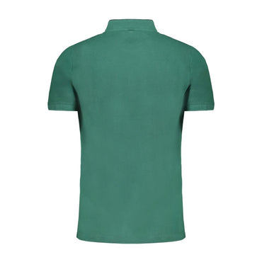 Gianmarco Venturi Verde Cotton Men Polo Shirt