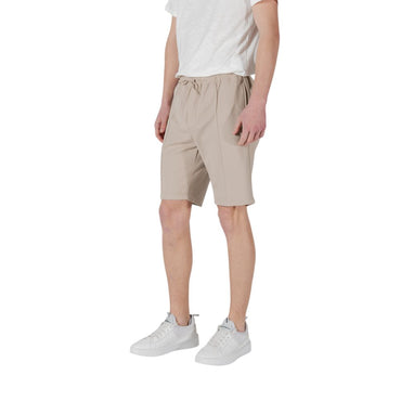 Antony Morato Beige Polyester Bermuda Shorts