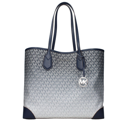 Michael Kors Blue Fabric Shoulder Bag