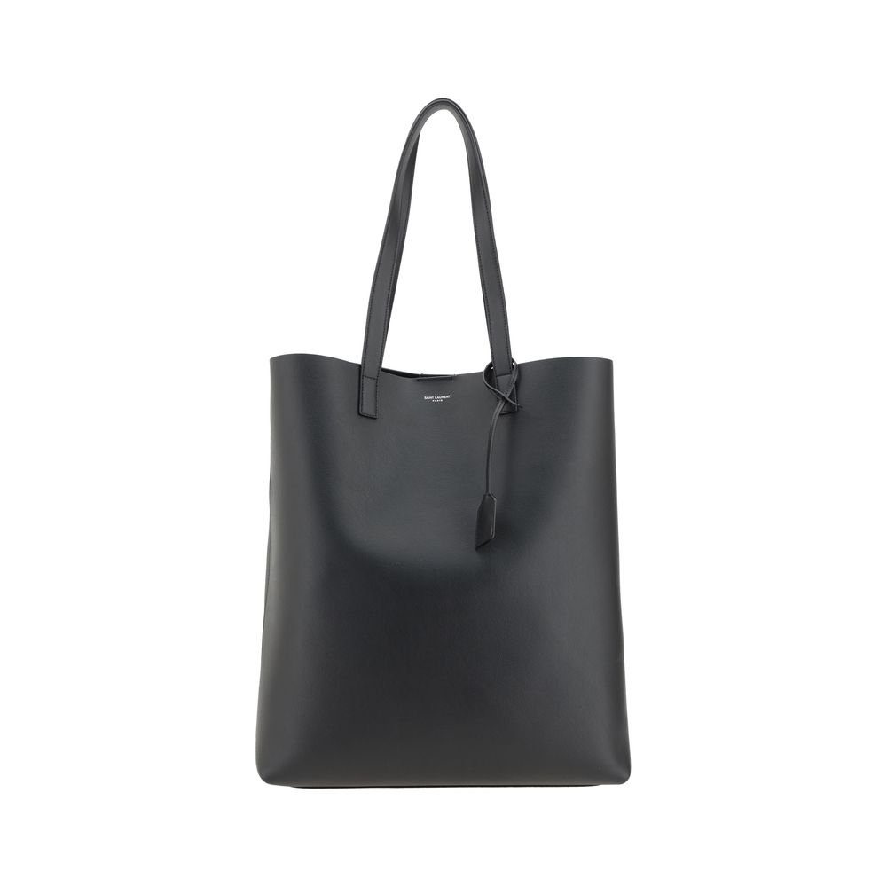 Saint Laurent Black Calf Leather Bos Taurus Shoulder Bag