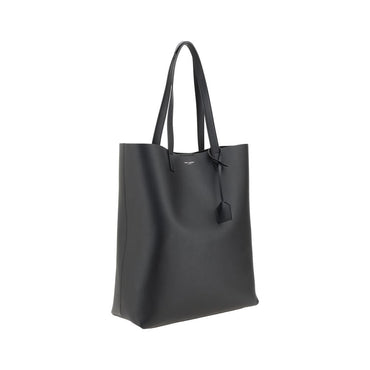 Saint Laurent Black Calf Leather Bos Taurus Shoulder Bag