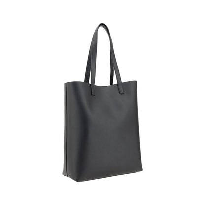Saint Laurent Black Calf Leather Bos Taurus Shoulder Bag