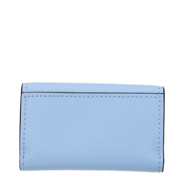 Michael Kors Light Blue Leather Wallet