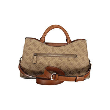 Guess Jeans Beige Polyurethane Women Handbag
