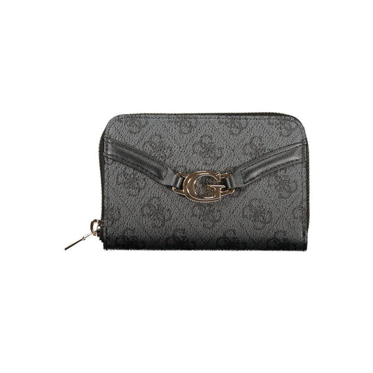 Guess Jeans Black Polyurethane Women's Wallet