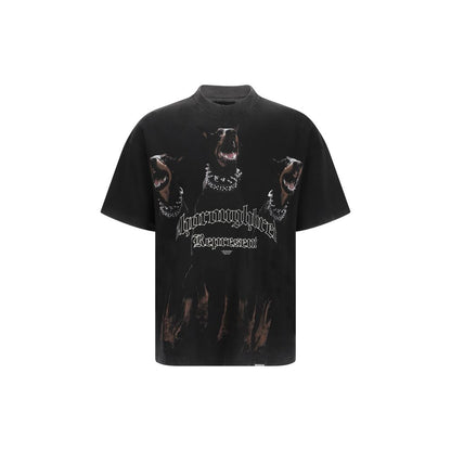 Represent Black Cotton T-Shirt