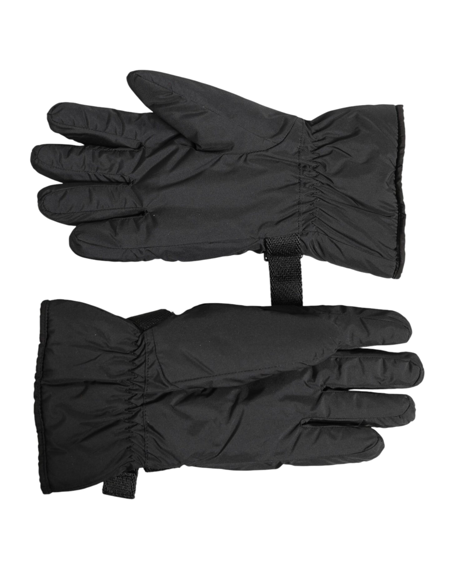 Dolce & Gabbana Black Windproof Ski Winter Warm Non Slip Gloves