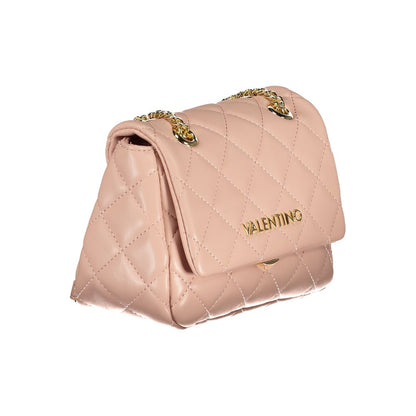 Mario Valentino Rosa Polyurethane Women Shoulder Bag