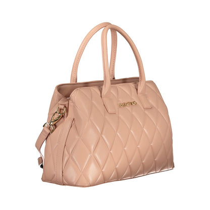 Mario Valentino Rosa Polyurethane Women Handbag