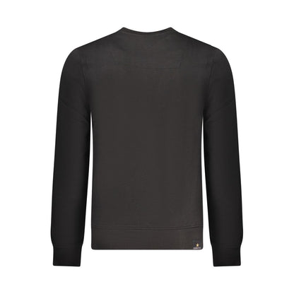 Accademia Militare Black Cotton Men Sweatshirt