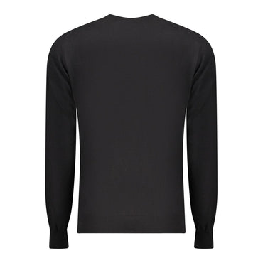 Accademia Militare Black Cotton Men's Sweater