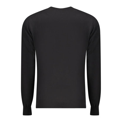 Accademia Militare Black Cotton Men's Sweater