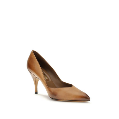 Miu Miu Beige Leather Pumps