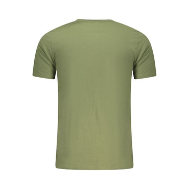 Aeronautica Militare Verde Cotton Men's T-Shirt