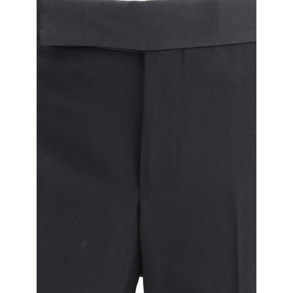 Giorgio Armani Black Fleece Wool Tuxedo
