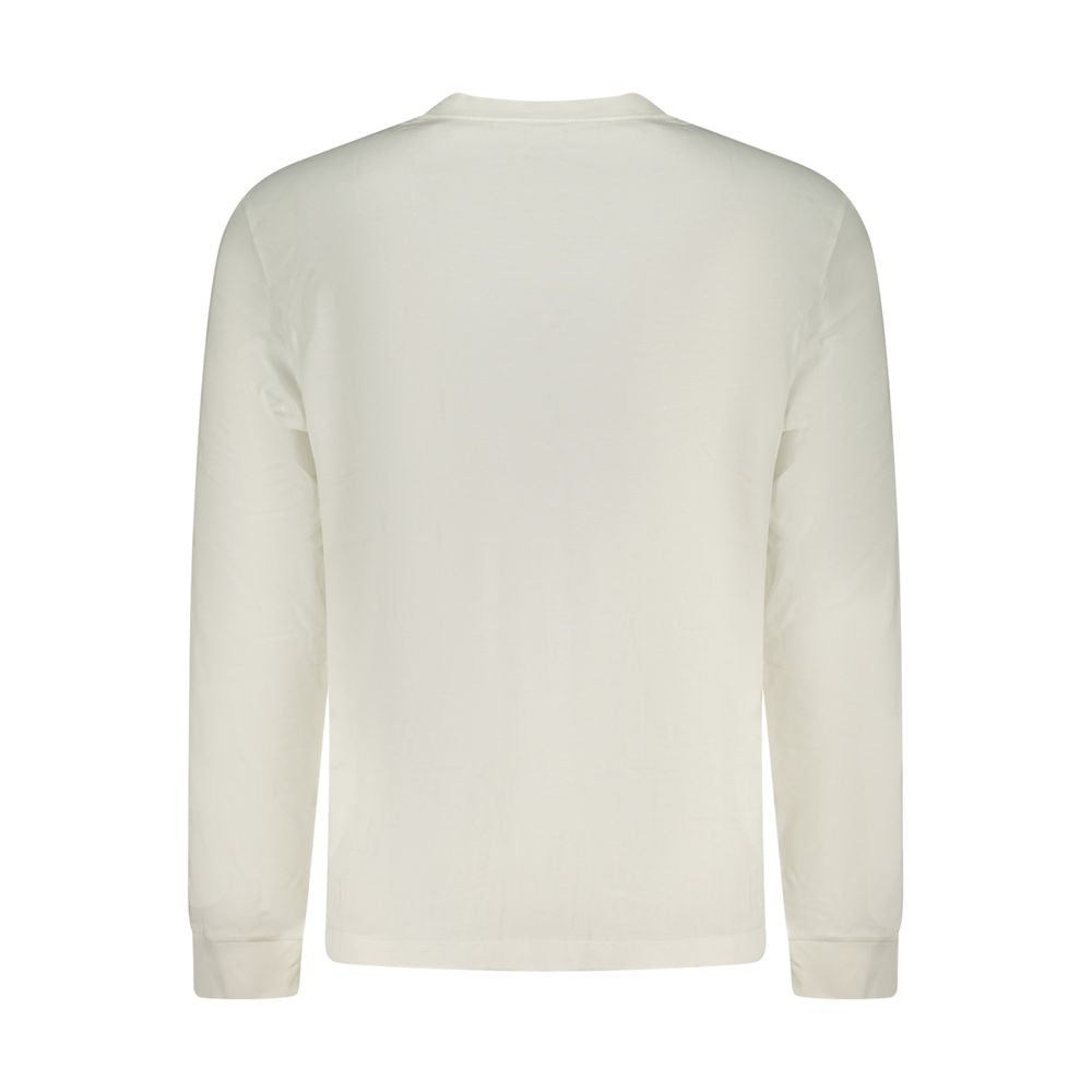 Calvin Klein White Cotton Men T-Shirt