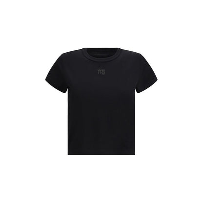 Alexander Wang Black Cotton T-Shirt