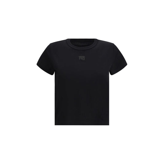 Alexander Wang Black Cotton T-Shirt