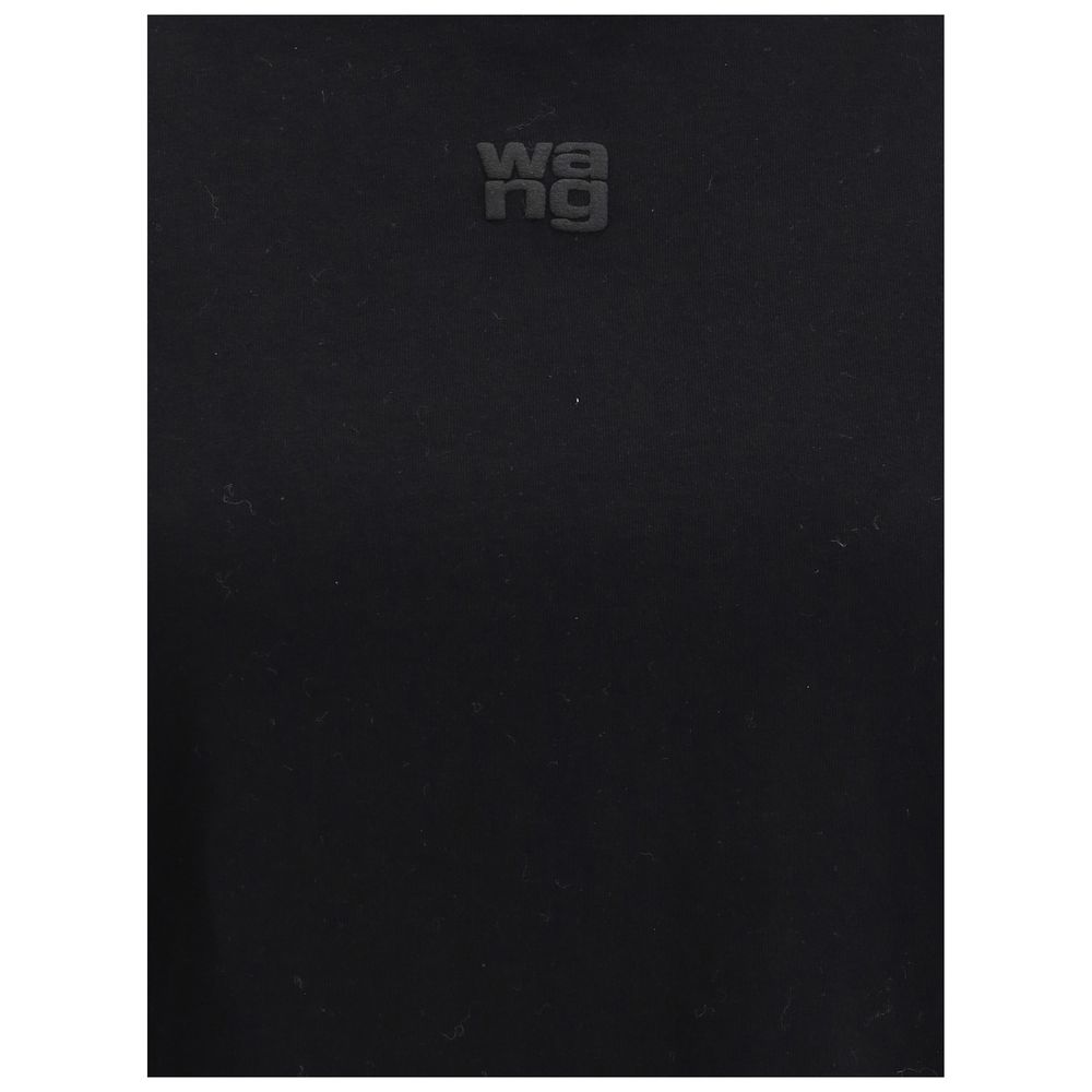 Alexander Wang Black Cotton T-Shirt