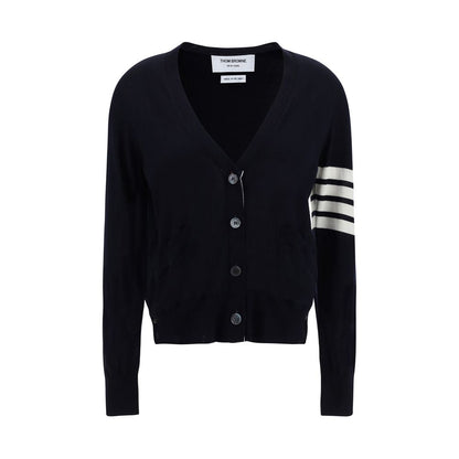 Thom Browne Blue Merino Wool Polo Shirt