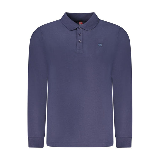 Norway 1963 Blu Cotton Men Polo