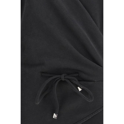 The Attico Black Cotton Casual Dress