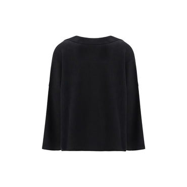 Alanui Black Cashmere Sweatshirt