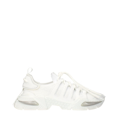Dolce & Gabbana Blue Fabric Athletic Sneakers