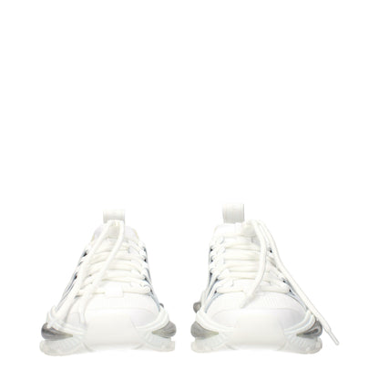 Dolce & Gabbana Blue Fabric Athletic Sneakers