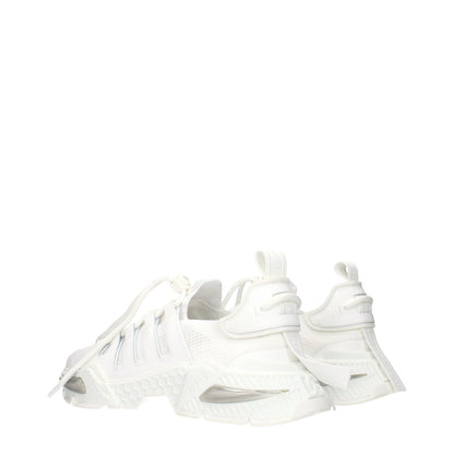Dolce & Gabbana Blue Fabric Athletic Sneakers