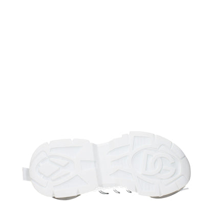 Dolce & Gabbana Blue Fabric Athletic Sneakers