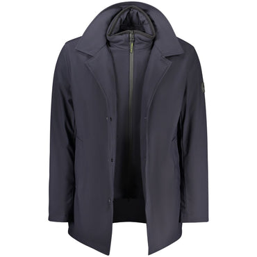 North Sails Blue Polyester Men's Jacket