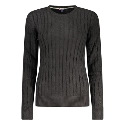 Norway 1963 Black Viscose Women's Sweater