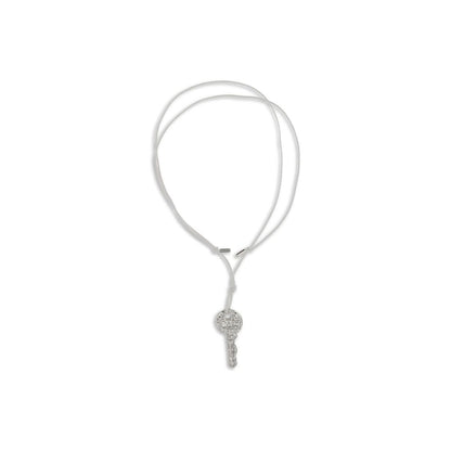 MM6 Silver Brass Necklace