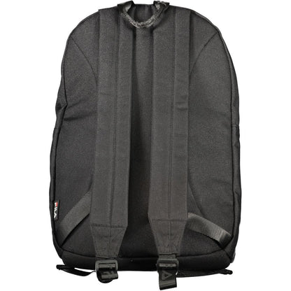 Fila Black Polyester Men Backpack