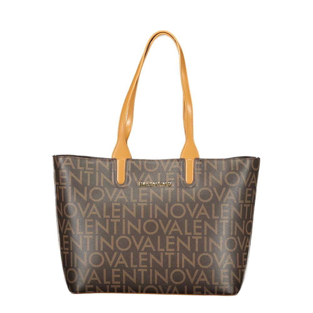 Mario Valentino Marrone Polyurethane Women Handbag