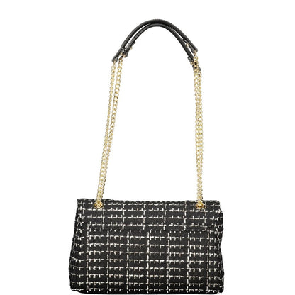 Mario Valentino Nero Polyurethane Women Shoulder Bag