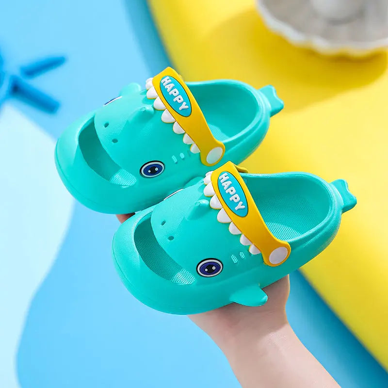 Happy Shark Rubber Non-slip Slippers for Children Multivariant-8