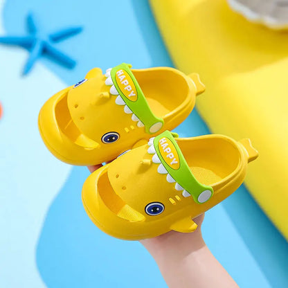 Happy Shark Rubber Non-slip Slippers for Children Multivariant-6