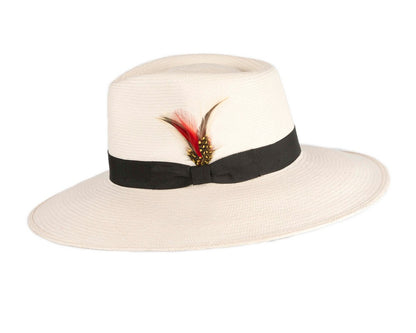Ecuadorian Panama Cuenca Hat Trilby Fedora Wide Brim-4