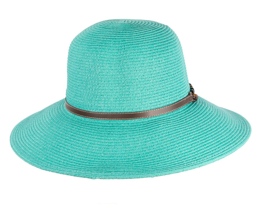 Aqua summer sun beach hat-5